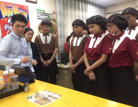 Tập đoàn Sukiya về hướng nghiệp cho học viên Nhân Phú